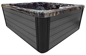 PDC Spa Smoke Gray Cabinet Color, Lehigh Valley Hot Tubs, Pocono Hot Tubs, Pennsylvania Hot Tubs