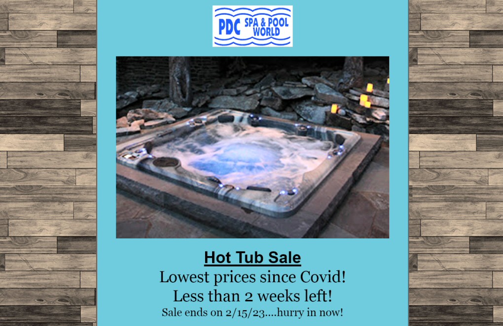 Hot Tub Sale Lehigh Valley Poconos PDC Spa World.jpg