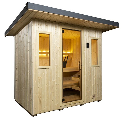 NorthStar Outdoor Saunas include many features