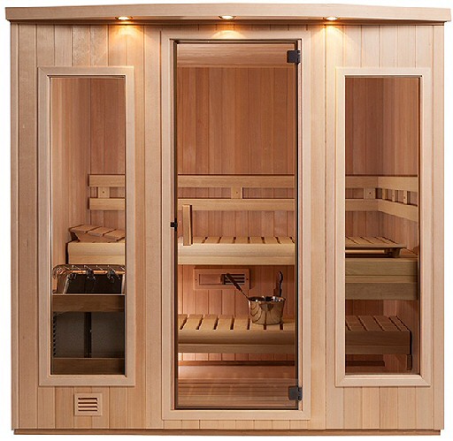 Sisu saunas offer unlimited options, from personal size saunas to large club size saunas, making them equally ideal for private or public use.