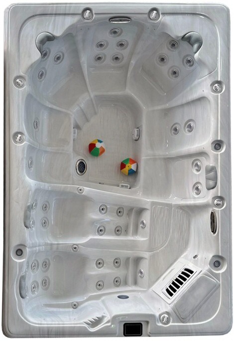 Dynasty Spas -  Family Party Spas Hot Tubs 11' Family Island Oasis Hot Tub,