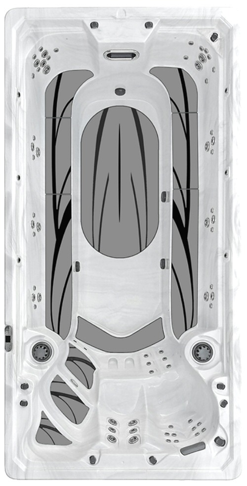 Hot Tub Party Family Spa Model Splash 15 - Pool Alternative