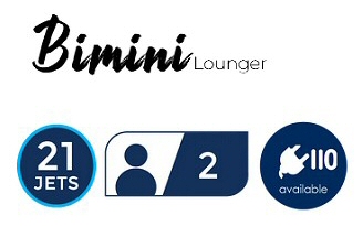 Bimini 2 Person Hot Tub 110Volts 21 Jets At PDC Spa and Pool World Lehighton PA,