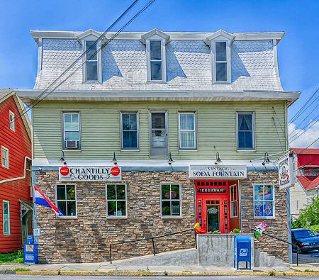 Ice Cream Shop Poconos Jim Thorpe Area Chantilly Goods