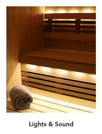 Saunas Accessories Light and Sound at PDC Spa and Pool World Lehighton PA