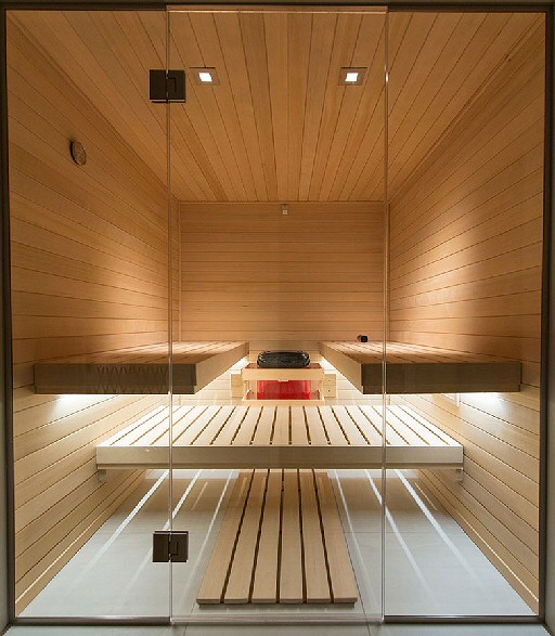 Custom Sauna Interior Floating Bench Custom Saunas Lehigh Valley Poconos 