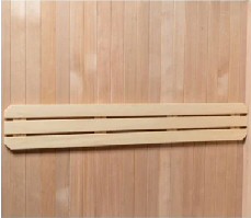 Sauna Backrest Designs Deluxe Bracket Backrest Lehigh Valley Poconos at PDC Spa and Pool World