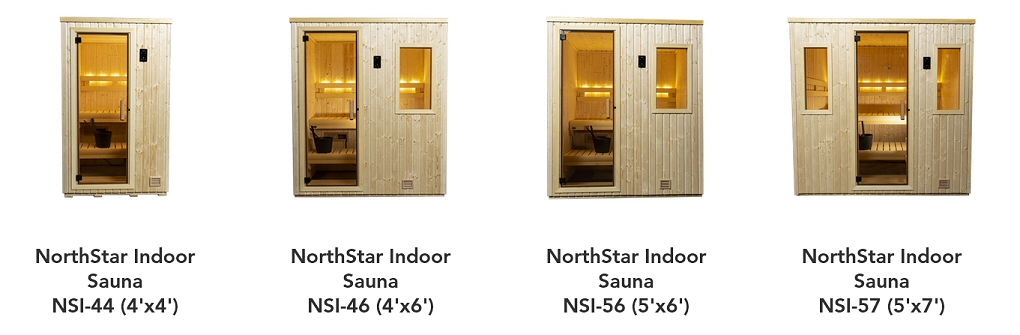 NorthStar Indoor Series Sauna Rooms Lehigh Valley Poconos at PDC Spa Pool World Lehighton PA