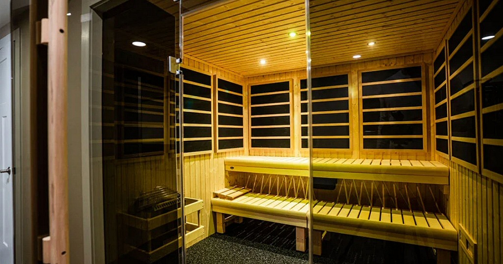 Custom InfraSauna Infrared and Steam Custom Sauna Hybrid at PDC Spa Pool World Lehighton Lehigh Valley Poconos PA