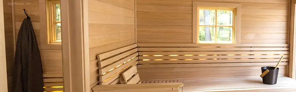 Outdoor Euro Saunas At PDC Spa and Pool World Lehighton PA serving Lehigh Valley to the Poconos of PA