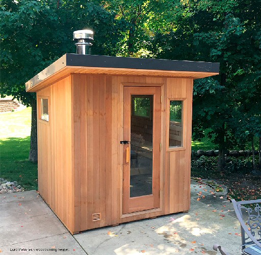Euro Patio Series Saunas Include the Following Standard Features