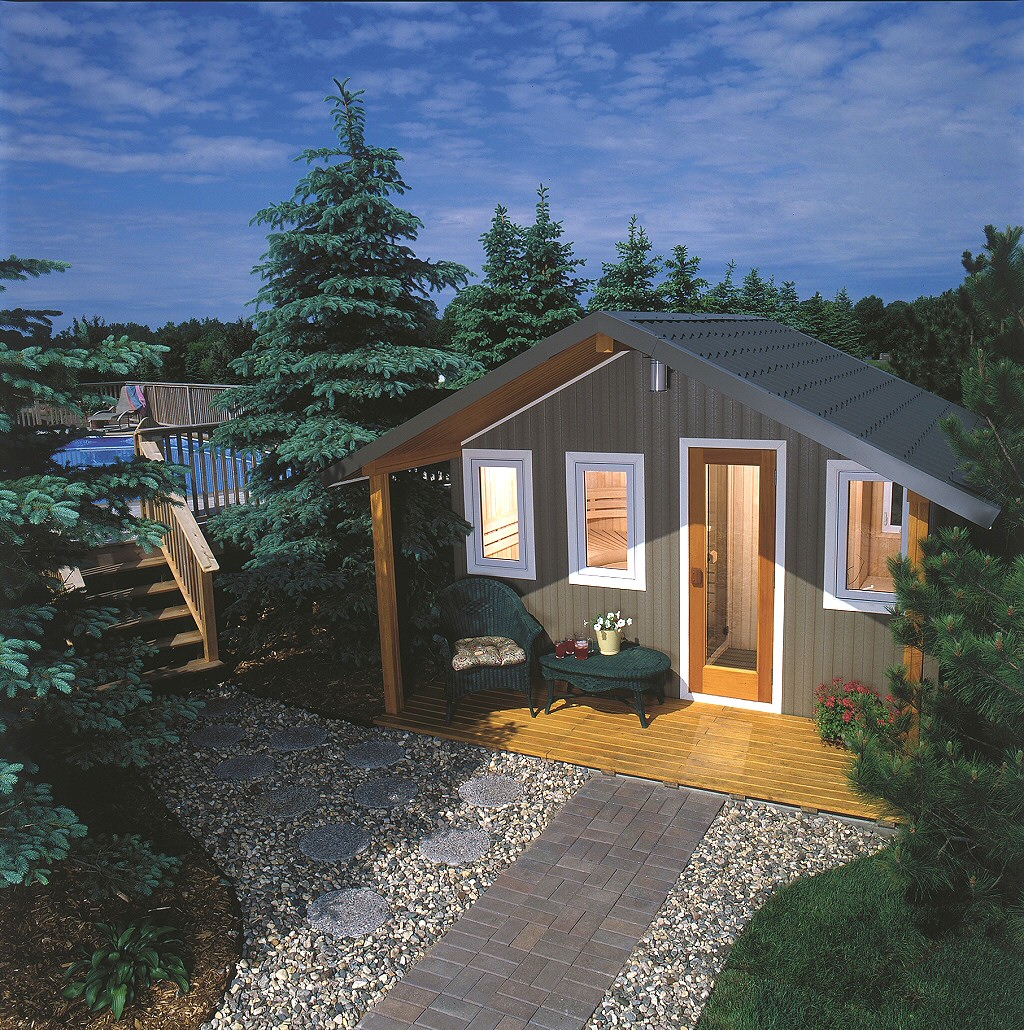 Outdoor Saunas - Metro Series of Traditional Steam Saunas Lehigh Valley Poconos PA