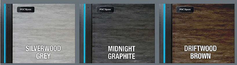 NEW Swim Spa and Splash Series Cabinetry Colors