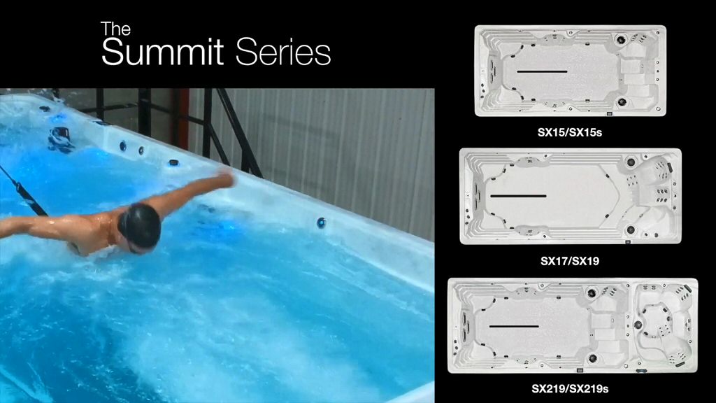 Swim Spas Lehigh Valley Poconos Pennsylvania Summit Jetted At PDC Spa And Pool World Lehighton PA